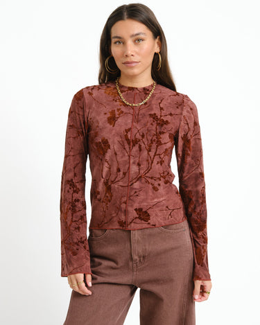 TILTIL Farah Longsleeve Burgundy - Things I Like Things I Love