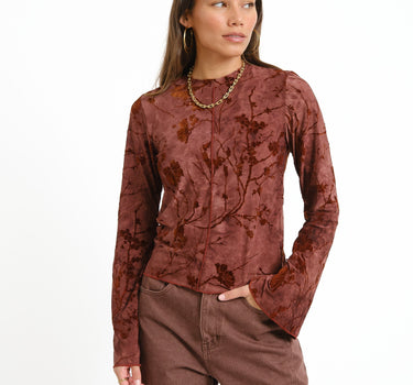 TILTIL Farah Longsleeve Burgundy - Things I Like Things I Love