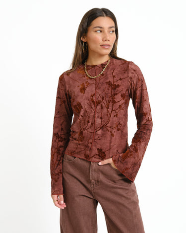 TILTIL Farah Longsleeve Burgundy - Things I Like Things I Love