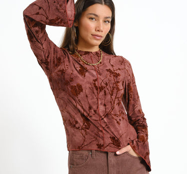 TILTIL Farah Longsleeve Burgundy - Things I Like Things I Love