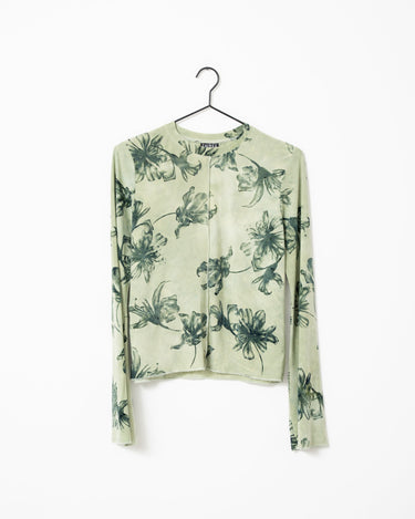 TILTIL Floral Farah Longsleeve Sage Green - Things I Like Things I Love