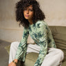 TILTIL Floral Farah Longsleeve Sage Green - Things I Like Things I Love
