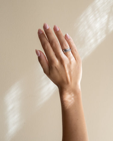 TILTIL Hammered Ring Zilver - Things I Like Things I Love