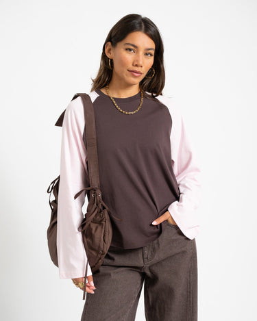 TILTIL Heavy Doka Raglan Bruin - Things I Like Things I Love