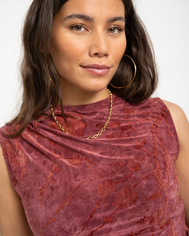 TILTIL Hibiscus Caia Top Red - Things I Like Things I Love