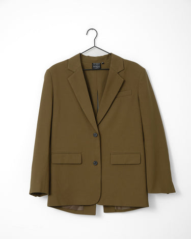 TILTIL Indy Open Back Blazer Groen - Things I Like Things I Love