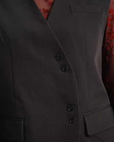 TILTIL Liene Sleeveless Blazer Zwart - Things I Like Things I Love