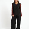 TILTIL Liene Sleeveless Blazer Zwart - Things I Like Things I Love