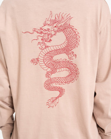 TILTIL Longsleeve Dragon Tee Pink - Things I Like Things I Love