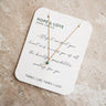 TILTIL Love Stone Necklace Gold Emerald - Things I Like Things I Love