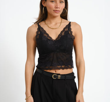 TILTIL Lucy Lace Bralette Black - Things I Like Things I Love