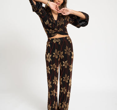 TILTIL Luna Pants Tropical Black - Things I Like Things I Love