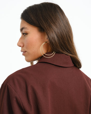 TILTIL Meysa Bomber Aubergine - Things I Like Things I Love