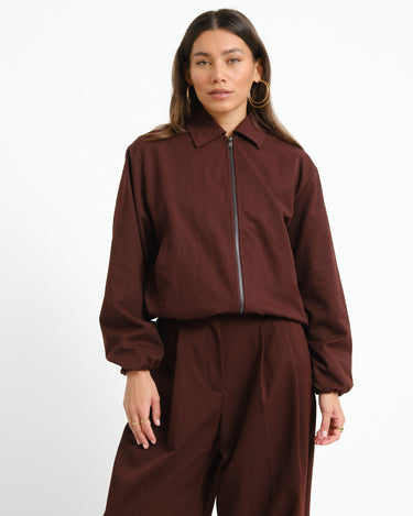 TILTIL Meysa Bomber Aubergine - Things I Like Things I Love
