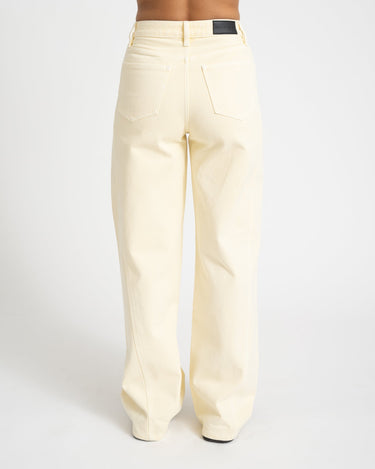 TILTIL Missy Relaxed Seam Jeans Butter Yellow - Things I Like Things I Love
