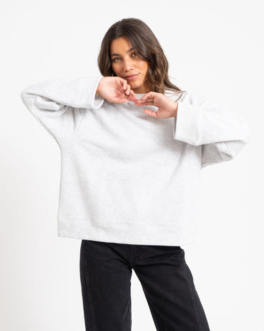 TILTIL Oversized Wendy Sweater Lichtgrijs - Things I Like Things I Love