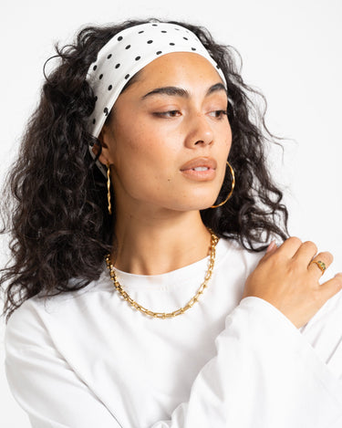 TILTIL Polkadot Headband Wit - Things I Like Things I Love