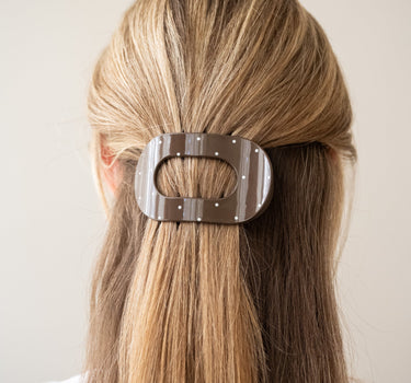 TILTIL Polkadot Honey Clip Brown - Things I Like Things I Love