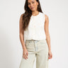 TILTIL Polly Gilet Embroidery Off - white - Things I Like Things I Love