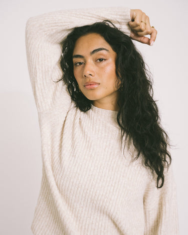 TILTIL Ronja Crewneck Knit Sand - Things I Like Things I Love