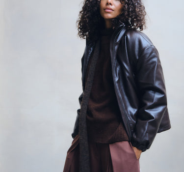TILTIL Saar PU Bomber Bruin - Things I Like Things I Love