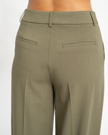 TILTIL Sanne Pintuck Pantalon Donkergroen - Things I Like Things I Love