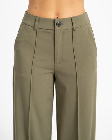 TILTIL Sanne Pintuck Pantalon Donkergroen - Things I Like Things I Love