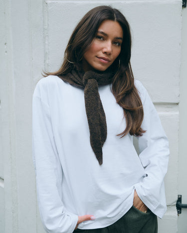 TILTIL Scarf Triangle Loulou Bruin - Things I Like Things I Love