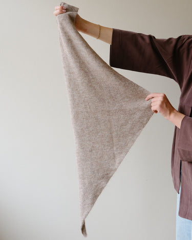 TILTIL Scarf Triangle Loulou Ecru - Things I Like Things I Love