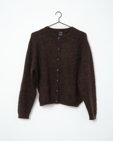 TILTIL Senna Mohair Cardigan Bruin - Things I Like Things I Love