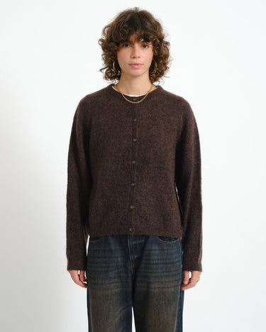 TILTIL Senna Mohair Cardigan Bruin - Things I Like Things I Love