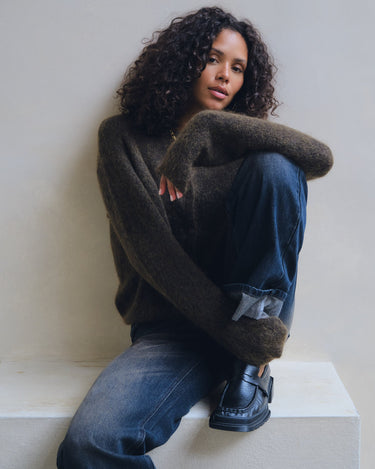 TILTIL Senna Mohair Cardigan Groen - Things I Like Things I Love