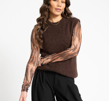 TILTIL Sera Tiger Longsleeve Brown - Things I Like Things I Love