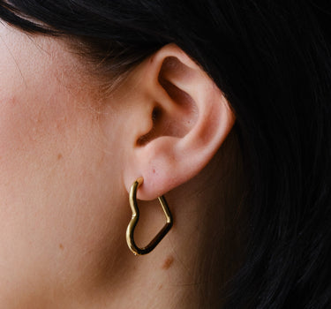 TILTIL Set Of 2 I Heart You Earrings Gold - Things I Like Things I Love