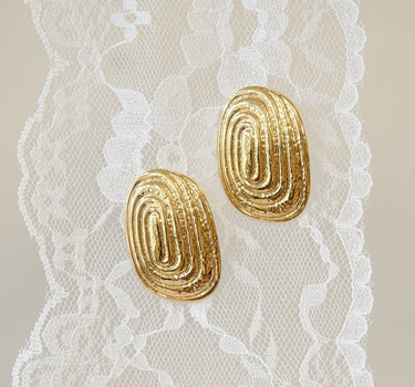 TILTIL Set van 2 Sol Stud Oorbellen Goud - Things I Like Things I Love