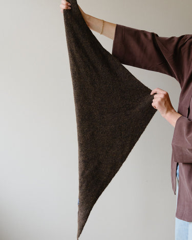 TILTIL Sjaal Triangle Loulou Bruin - Things I Like Things I Love