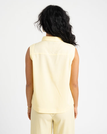 TILTIL Sleeveless Juna Blouse Yellow - Things I Like Things I Love