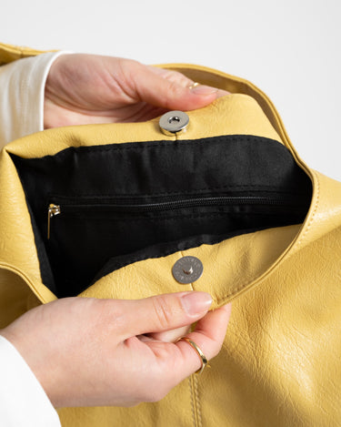 TILTIL Slouchy Butter Yellow Bag - Things I Like Things I Love
