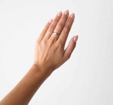 TILTIL Small Signet Ring Zilver - Things I Like Things I Love