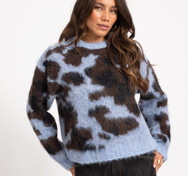 TILTIL Spotted Fia Pullover Lichtblauw - Things I Like Things I Love