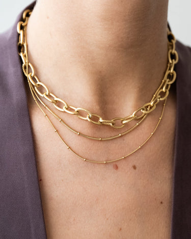 TILTIL Three In One Necklace Gold - Things I Like Things I Love