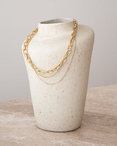 TILTIL Three In One Necklace Gold - Things I Like Things I Love