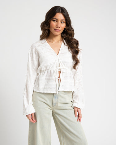 TILTIL Uma Lace Blouse White - Things I Like Things I Love