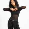 TILTIL Vere Sparkle Mesh Longsleeve Zwart - Things I Like Things I Love