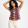 TILTIL Yana Sleeveless Blouse Purple - Things I Like Things I Love