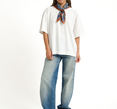 TILTIL Kaya Schal Paisley Dunkelblau
