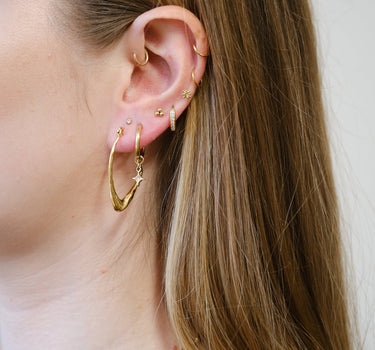 TILTIL Jovie Structured Earrings Gold