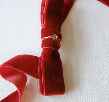 TILTIL Ring Choco Zirkon Gold