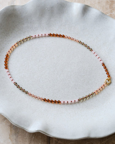 Truffle Punch Necklace Gold Multi - Things I Like Things I Love