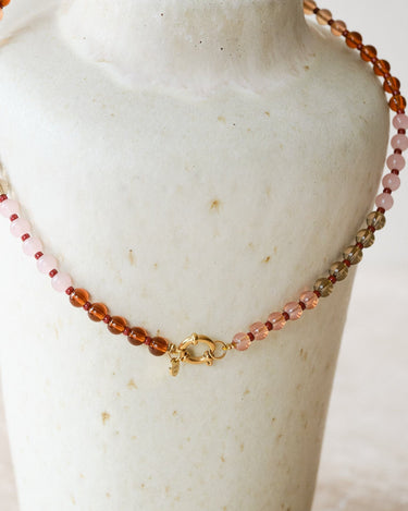 Truffle Punch Necklace Gold Multi - Things I Like Things I Love